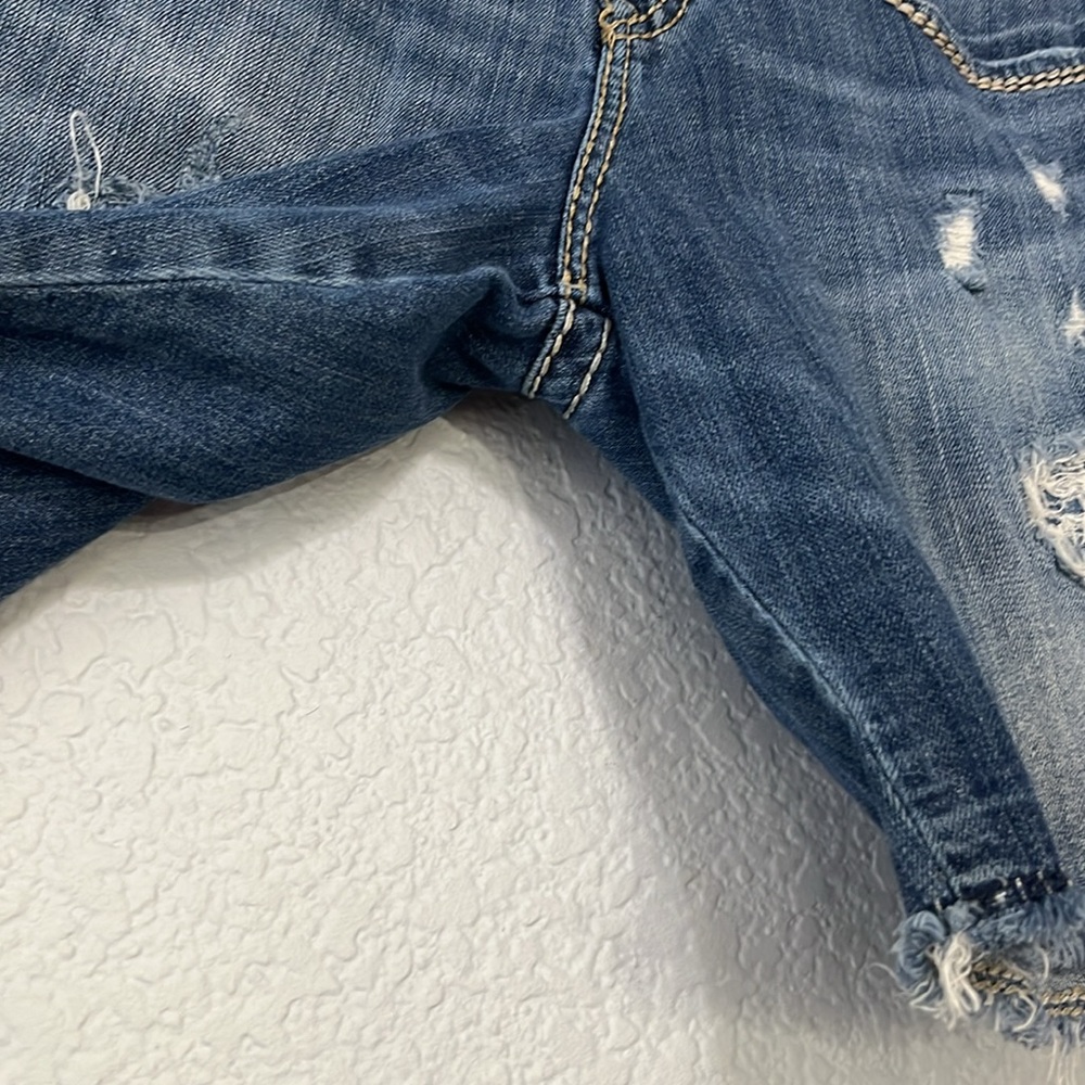Silver Sammy Distressed Denim Shorts - Picture 6 of 14